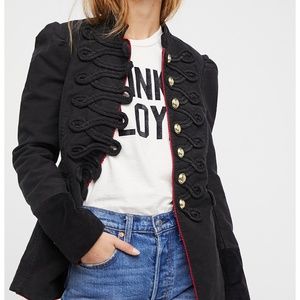 Free People Seamed and Structured Blazer